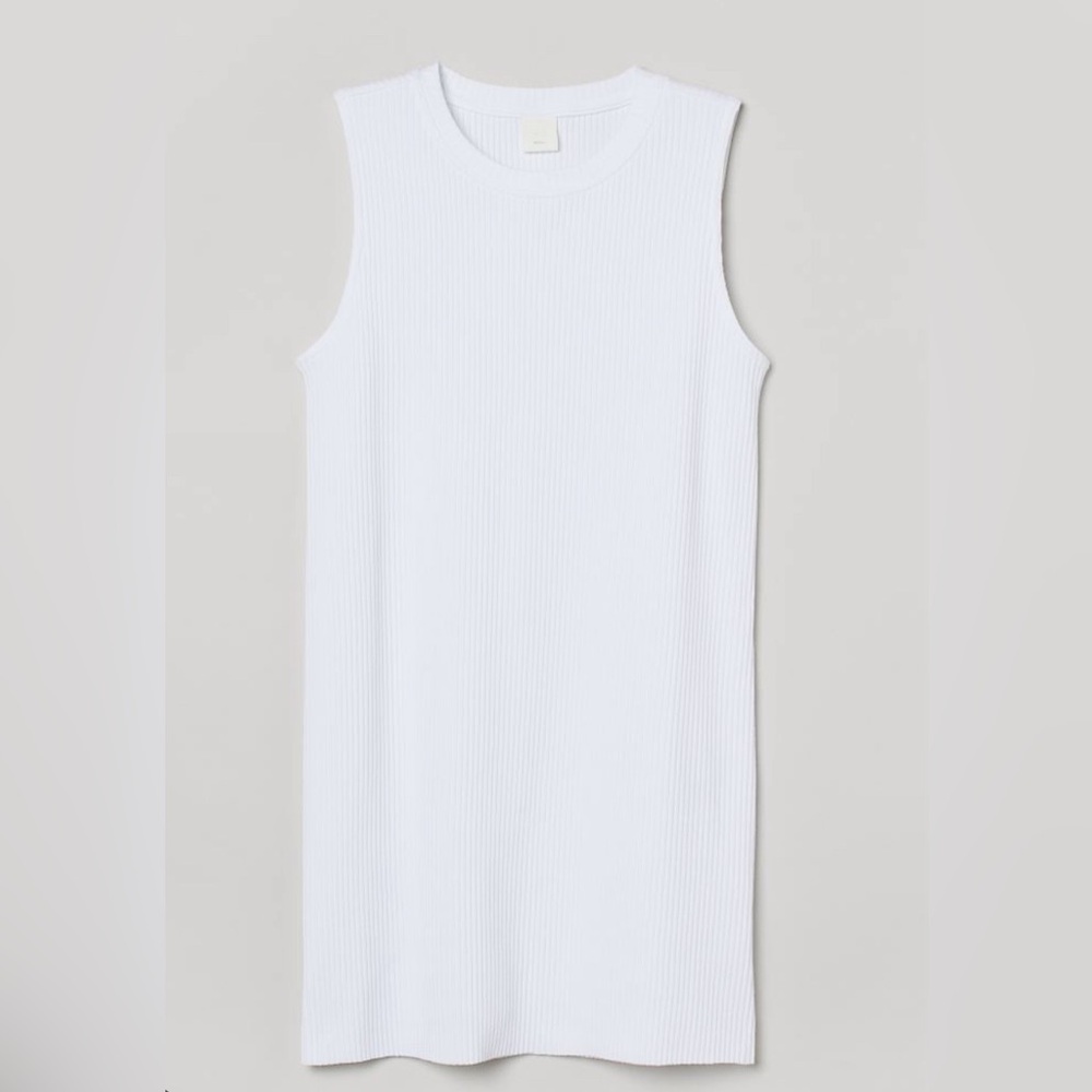 NWT H&M Rib-Knit Tunic Tank